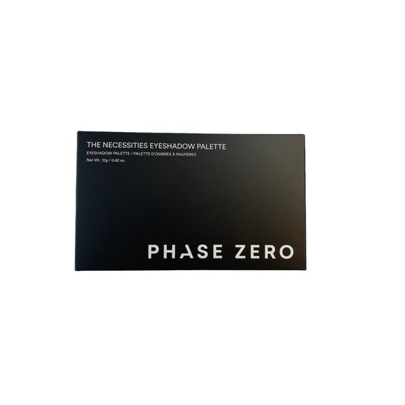 NIB Phase Zero Makeup | The Necessities Eyeshadow Palette | Black | 12g /0.42 oz - Picture 3 of 4
